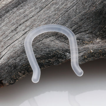 Detail View 1 of Bio-Flexible Soft Touch Septum Pincher-Clear Gem